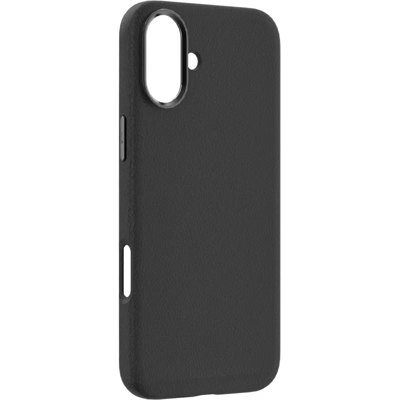 eSTUFF INFINITE VENICE ES67160020 magnetische Hülle für iPhone 16, Leder, Schwarz