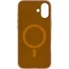 eSTUFF INFINITE VENICE ES67160024 magnetische Hülle für iPhone 16, Leder, Braun