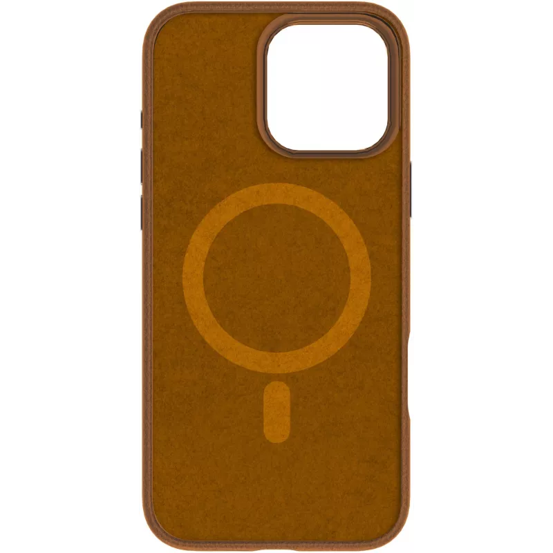 eSTUFF INFINITE VENICE magnetische Lederhülle für iPhone 16 Pro, braun