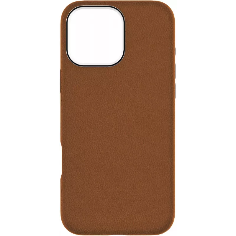 eSTUFF INFINITE VENICE magnetische Lederhülle für iPhone 16 Pro, braun