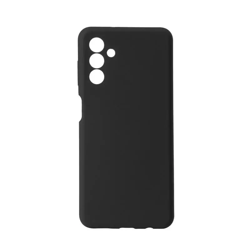 eSTUFF MADRID ES673193-BULK Rückseitenabdeckung für Samsung Galaxy A13 5G, Silikon, Schwarz