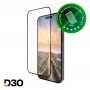 dbramante1928 eco-shield D3O - iPhone 16 ProMax - Schwarz Edge Displayschutzfolie aus gehärtetem Glas