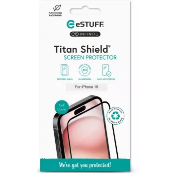 eSTUFF ES501421 Mobiltelefon-Displayschutz/Rückseitenschutz Klarer Displayschutz Apple 1 Stk.