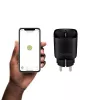 Hombli smarte Steckdose HBPP-0205, 3680 W, Innenbereich, schwarz, 2+1 Aktionspaket (3 Stück)