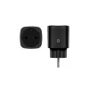 Hombli smarte Steckdose HBPP-0205, 3680 W, Innenbereich, schwarz, 2+1 Aktionspaket (3 Stück)