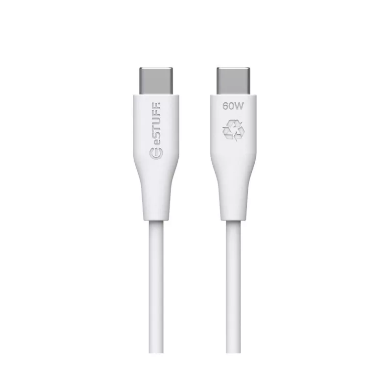 USB-Kabel eSTUFF ES604270-BULK 2 m USB-C Weiß USB 2.0 0,48 Gbit/s
