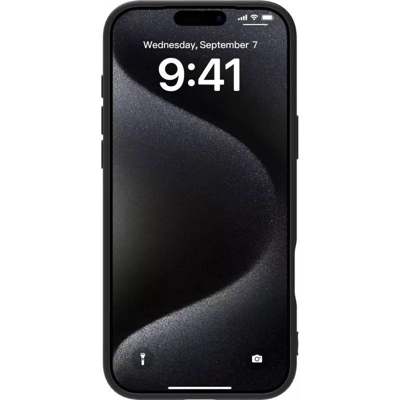 eSTUFF INFINITE GRS VIENNA ES67101058-BULK Hülle für iPhone 17 Pro Max, schwarz