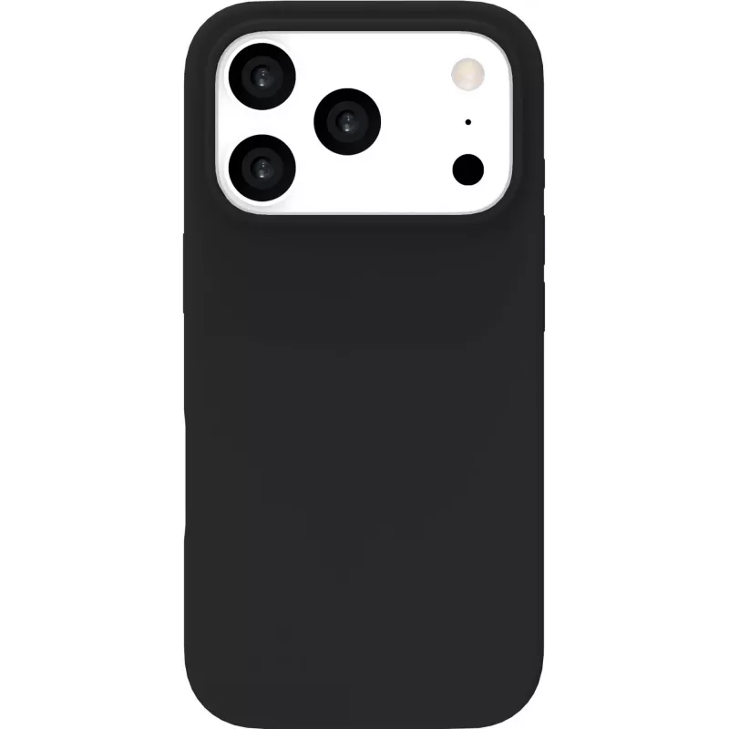 eSTUFF INFINITE GRS ROME ES67150057 magnetische Hülle für iPhone 17 Pro, Silikon, schwarz