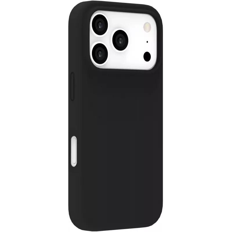 eSTUFF INFINITE GRS ROME ES67150057 magnetische Hülle für iPhone 17 Pro, Silikon, schwarz