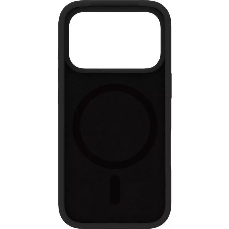 eSTUFF INFINITE GRS ROME ES67150057 magnetische Hülle für iPhone 17 Pro, Silikon, schwarz