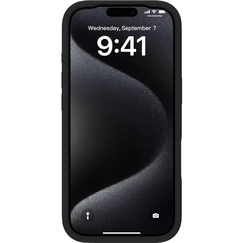 eSTUFF INFINITE GRS ROME ES67150057 magnetische Hülle für iPhone 17 Pro, Silikon, schwarz