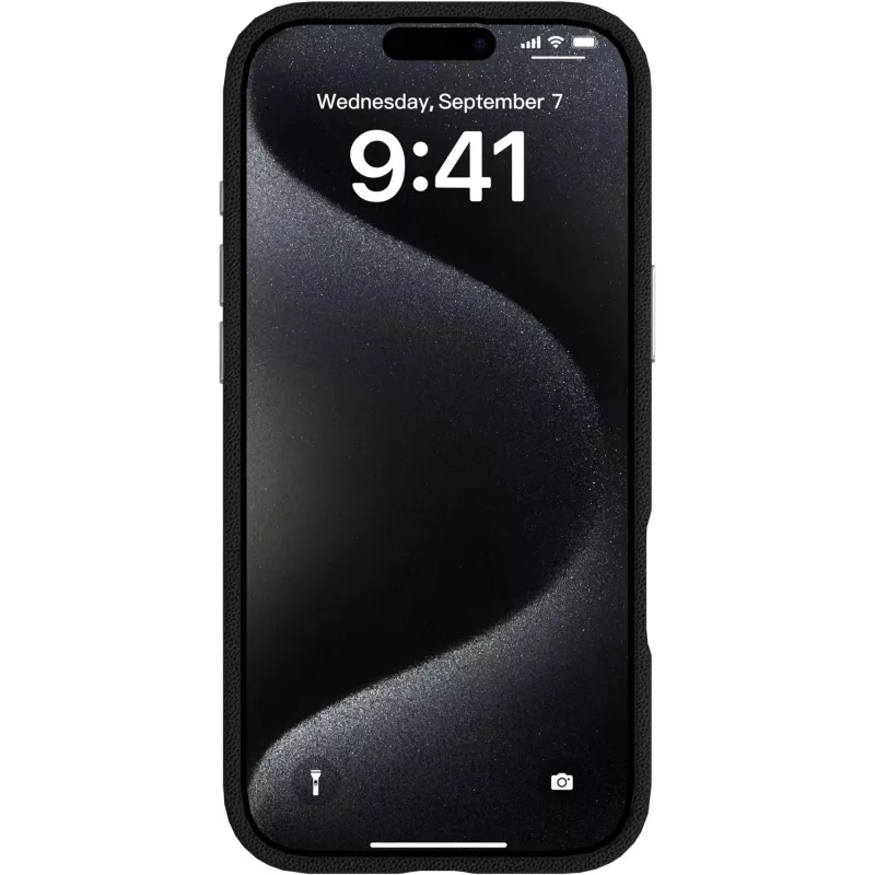 eSTUFF INFINITE GRS VENICE ES67160028 magnetische Lederhülle für iPhone Air, schwarz