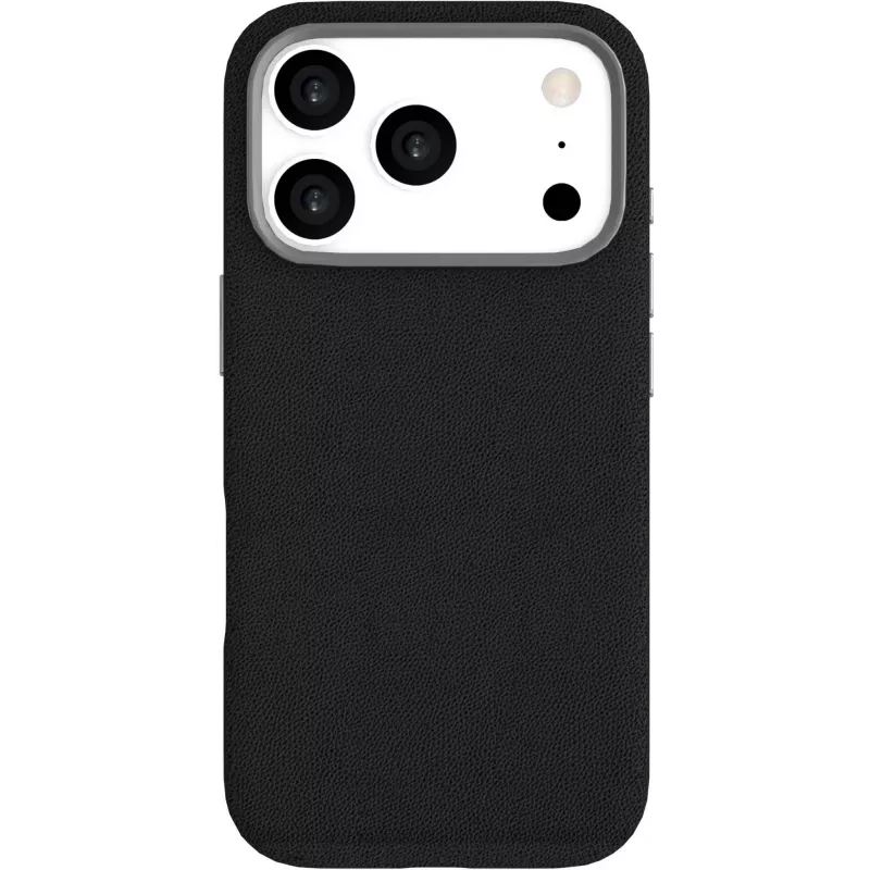 eSTUFF INFINITE GRS VENICE ES67160029 magnetische Lederhülle für iPhone 17 Pro, schwarz