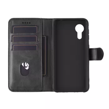 eSTUFF ES67340008-BULK Handyhülle 16,3 cm (6,4 Zoll) Wallet-Hülle Schwarz