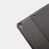 Trunk TR-LEAIPC12-BLK Lederhülle für iPad 12,9 Zoll, 32,8 cm (12,9 Zoll), Schwarz