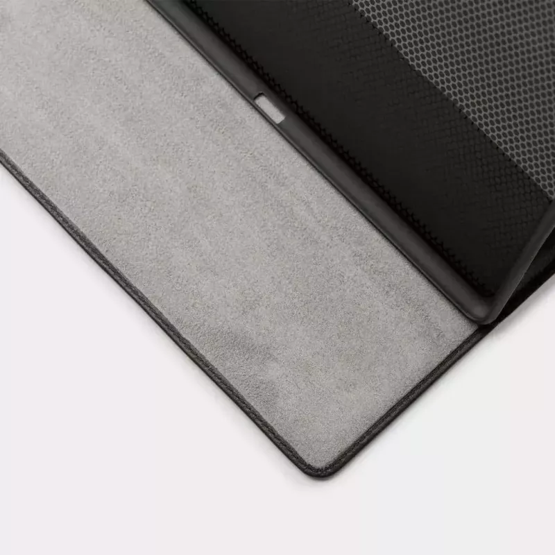 Trunk TR-LEAIPC12-BLK Lederhülle für iPad 12,9 Zoll, 32,8 cm (12,9 Zoll), Schwarz