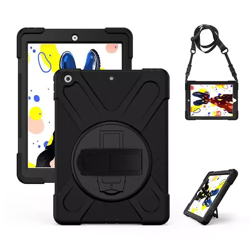 Cover eSTUFF CHICAGO Full Body Defender Case für iPad 10.2 Schwarz