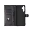 eSTUFF WALES A17 5G Galaxy. Wallet Cover Schwarz. Material 100% (ES67340017-BULK)