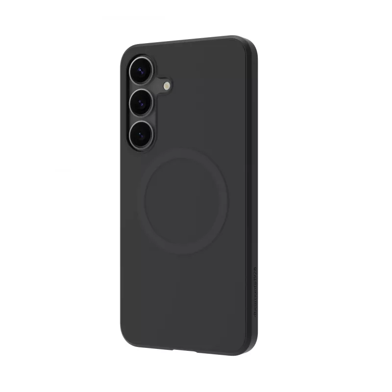 dbramante1928 Greenland Pro Qi2 GPSPNIBL6454 Rückseitenabdeckung für Samsung Galaxy S25+, Kunststoff, Nachtschwarz