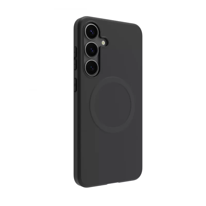 dbramante1928 Greenland Pro Qi2 GPSPNIBL6454 Rückseitenabdeckung für Samsung Galaxy S25+, Kunststoff, Nachtschwarz