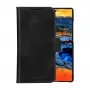 dbramante1928 Lynge LMSUGTBL6470 Flip-Hülle für Samsung Galaxy S25 Ultra, genarbtes Leder, Schwarz