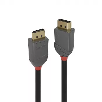 Lindy 5m DisplayPort 1.4 Kabel, Anthra Line
