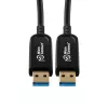 USB-Kabel Microconnect USB3.0AA10BOP 10 m USB 3.2 Gen 1 Schwarz
