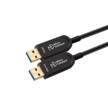 Microconnect USB3.0AA15BOP USB-Kabel USB 3.2 Gen 1 (3.1 Gen 1) 15 m USB A Schwarz