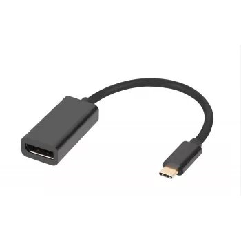 Microconnect MC-USBC-DPF1.2 Videokabel-Adapter DisplayPort USB Typ-C Schwarz