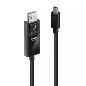 Lindy 1m USB Typ-C auf DP 8K60 Adapterkabel