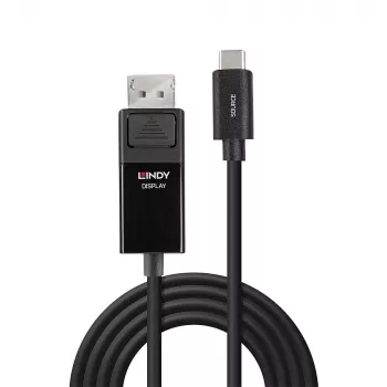 Lindy 1m USB Typ-C auf DP 8K60 Adapterkabel