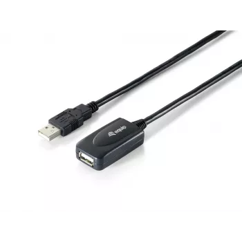 Equip USB 2.0 Typ A aktives Verlängerungskabel Stecker auf Buchse, 15 m