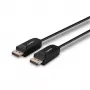 Lindy 15m Glasfaser-Hybrid-DP-2.0-UHBR10-Kabel