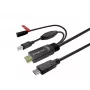 USB-Kabel Vivolink PROUSBCHDMIUSBB5-CHARGE 5m Hochgeschwindigkeitsladen