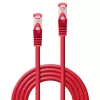 Lindy 47364 Netzwerkkabel Rot 2 m Cat6 S/FTP (S-STP)