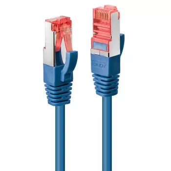 Netzwerkkabel Lindy RJ45/RJ45 CAT6 10m RJ-45 S/FTP Blau