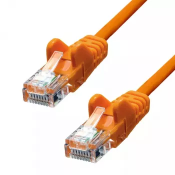 Netzwerkkabel ProXtend CAT5e U/UTP CCA PVC Orange 0.3m