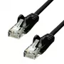 Netzwerkkabel ProXtend CAT5e U/UTP CCA PVC Schwarz 0,25 m