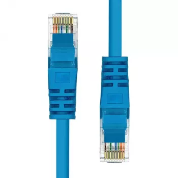 Netzwerkkabel ProXtend CAT5e U/UTP CCA PVC Blau 0,5 m