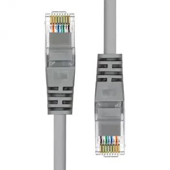Netzwerkkabel ProXtend CAT5e U/UTP CCA PVC Grau 0,25 m