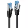 Lindy 47176 Netzwerkkabel Schwarz 0,5 m Cat6a S/FTP (S-STP)
