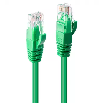 Netzwerkkabel Lindy 2m Kat.6 RJ-45 U/UTP Grün
