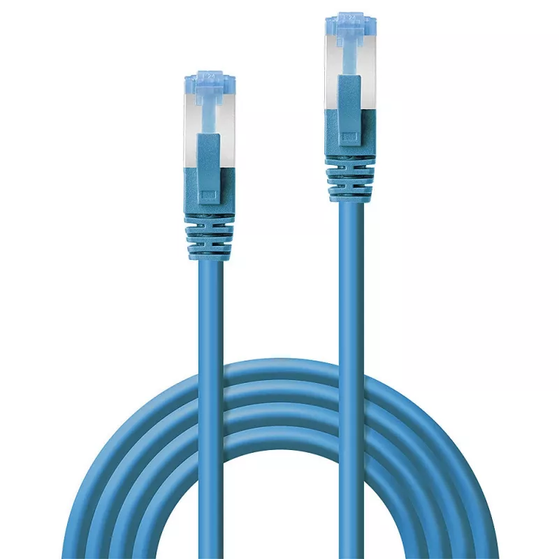 Lindy 47153 Netzwerkkabel Blau 10 m Cat6a S/FTP (S-STP)