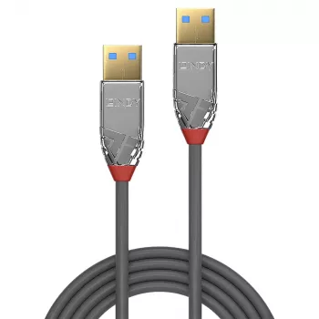 Lindy 36625 USB-Kabel USB 3.2 Gen 1 (3.1 Gen 1) 0,5 m USB A Grau
