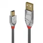 Lindy 1m USB 2.0 Typ A auf Mini-B Kabel, Cromo Line