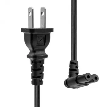 ProXtend Typ-A-Netzkabel auf abgewinkelten C7-Stecker Schwarz 2 m 125 V 15 A