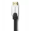 Vivolink PROHDMIHDM5 PRO HDMI-Kabel, Metallkopf, HDMI Typ A, 5 m, Schwarz/Silber