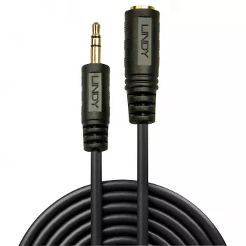 Lindy 5m Premium Audio 3.5mm Klinken-Verlängerungskabel