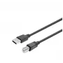 Vivolink PROUSBAB15 USB-Kabel USB 2.0 15 m USB A USB B Schwarz