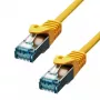 Ethernet-Kabel ProXtend CAT6A RJ-45 S/FTP 0,75 m Gelb